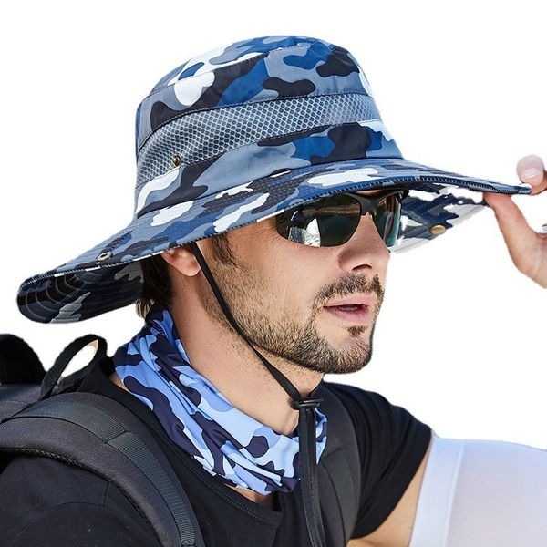 wide brim hats bucket hats wide brim men women upf 50 camo sun hat chin strap safari summer boonie hat for hiking fishing 230428, Blue;gray
wide brim hats bucket hats wide brim men women upf 50 camo sun hat chin strap safari summer boonie hat for hiking fishing 230428, Blue;gray