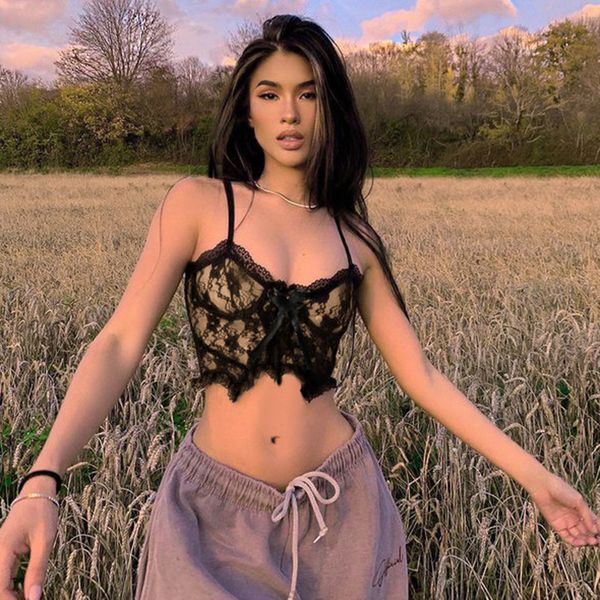 camisoles tanks goth aesthetic lace crop women back zip up dark academia e girl clothes double layer v neck cami 230503, Black;white
camisoles tanks goth aesthetic lace crop women back zip up dark academia e girl clothes double layer v neck cami 230503, Black;white