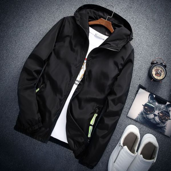 spring autumn men's jackets hoodies sweatshirts lightweight windproof coat black dark blue plus size coats, Black;brown
spring autumn men's jackets hoodies sweatshirts lightweight windproof coat black dark blue plus size coats, Black;brown