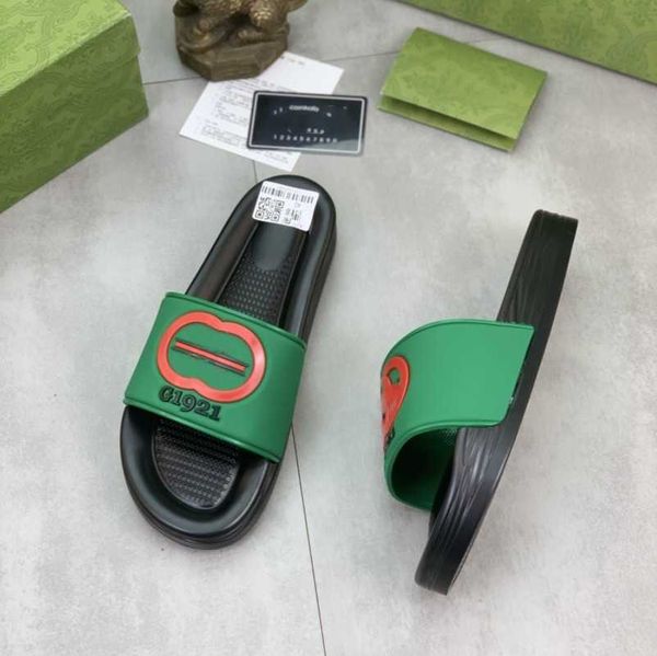 size 38-43 men's designers slippers women g1921 interlocking slides flats platform sandal rubber mules flip flops thick bottom double g, Black
size 38-43 men's designers slippers women g1921 interlocking slides flats platform sandal rubber mules flip flops thick bottom double g, Black