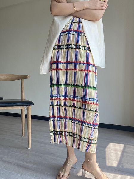 skirts miyake pleated stripe straight long skirt with korean style women 3 summer clothes ladies elegant causal 230428, Black
skirts miyake pleated stripe straight long skirt with korean style women 3 summer clothes ladies elegant causal 230428, Black