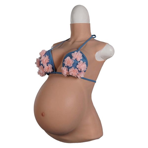 costume accessories nine months pregnant fake chest fake boobs with belly silicone breast forms cosplay crossdresser, Silver
costume accessories nine months pregnant fake chest fake boobs with belly silicone breast forms cosplay crossdresser, Silver