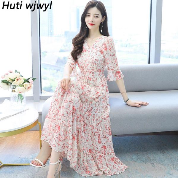 dresses casual boho beach maxi dresses 2023 summer new floral chiffon sundress women vintage elegant bodycon party evening midi vestidos, Black;gray
dresses casual boho beach maxi dresses 2023 summer new floral chiffon sundress women vintage elegant bodycon party evening midi vestidos, Black;gray