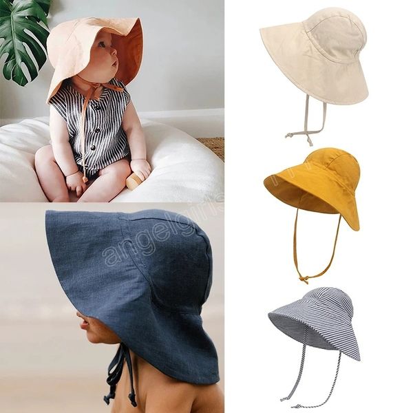 baby sunhat summer boy girl bucket hat kid cotton travel hat child big large brim outdoor beach cap fashion casual caps, Yellow
baby sunhat summer boy girl bucket hat kid cotton travel hat child big large brim outdoor beach cap fashion casual caps, Yellow