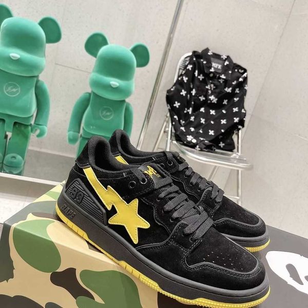 bapesta sk8 men's and women's classic trend contrast color lightning star shoes low sports casual skateboarding shoes
bapesta sk8 men's and women's classic trend contrast color lightning star shoes low sports casual skateboarding shoes