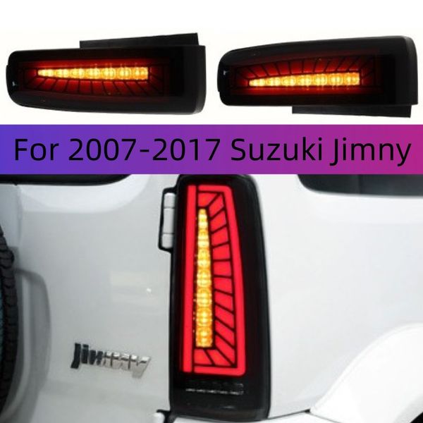 car goods tail light assembly for 07-17 suzuki jimny taillight assembly modified led running light brake lamp dynamic streamer turn signal
car goods tail light assembly for 07-17 suzuki jimny taillight assembly modified led running light brake lamp dynamic streamer turn signal