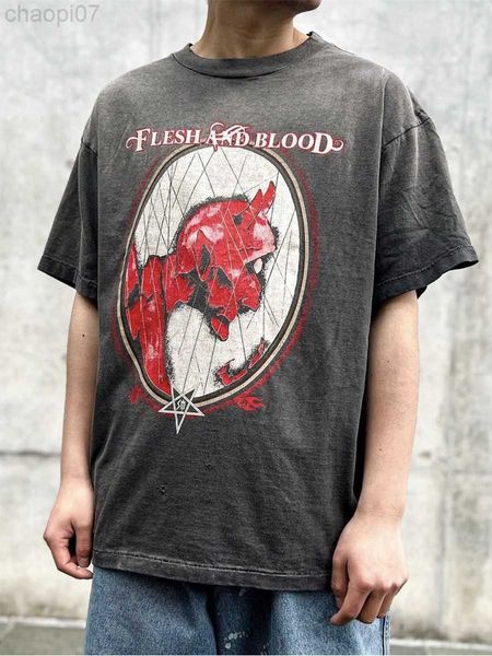 designer fashion t shirt saint michael devil anime pattern made old high street american casual loose couple short sleeve t-shirt summer, White;black
designer fashion t shirt saint michael devil anime pattern made old high street american casual loose couple short sleeve t-shirt summer, White;black