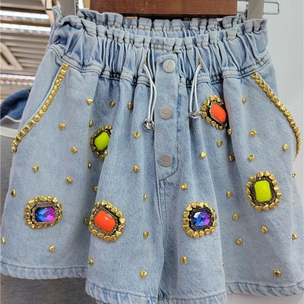 women's shorts arrival exquisite beaded denim shorts women high waist slimming wide-leg jean shorts spring summer bottoms 230504, White;black
women's shorts arrival exquisite beaded denim shorts women high waist slimming wide-leg jean shorts spring summer bottoms 230504, White;black