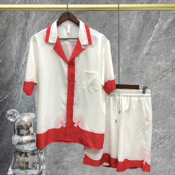 men's casual shirts 2023men tracksuits summer shirtsshorts men clothing color stitching print shirt suit casual loose shorts beach shor, White;black
men's casual shirts 2023men tracksuits summer shirtsshorts men clothing color stitching print shirt suit casual loose shorts beach shor, White;black