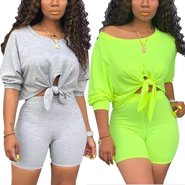 women's two piece pants 2 pieces suit tracksuit clothes set female solid color short sleeve long skinny shorts sets sportswear for sum, White
women's two piece pants 2 pieces suit tracksuit clothes set female solid color short sleeve long skinny shorts sets sportswear for sum, White