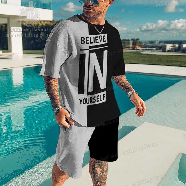 men's casual shirts summer men's fashion tracksui 2 piece street casual short sleeved tshirt shorts oversized men comfortable jogg, White;black
men's casual shirts summer men's fashion tracksui 2 piece street casual short sleeved tshirt shorts oversized men comfortable jogg, White;black