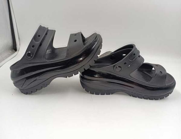 women designer sandals mega crush clogs platform croc sandals beach waterproof rubber slippers, Black
women designer sandals mega crush clogs platform croc sandals beach waterproof rubber slippers, Black