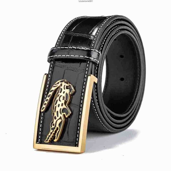 belts men's steel buckle head genuine leather belt with high-end quality original crocodile pattern layer cowhide smooth beltmm5q, Black;brown
belts men's steel buckle head genuine leather belt with high-end quality original crocodile pattern layer cowhide smooth beltmm5q, Black;brown