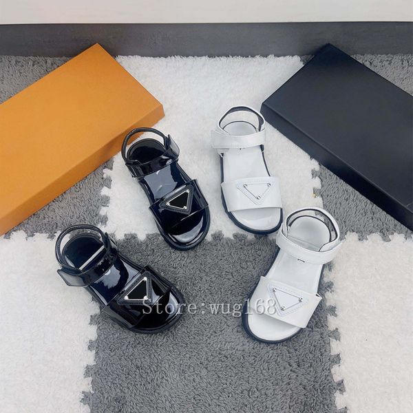 girls sandals patent leather kids slides summer sandals children luxury flat shoes for girl, Black;red
girls sandals patent leather kids slides summer sandals children luxury flat shoes for girl, Black;red