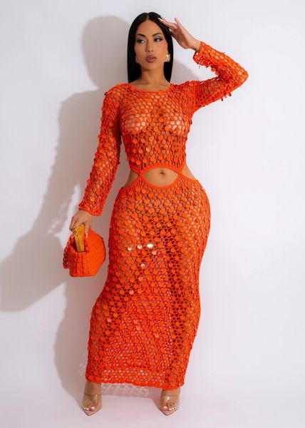 casual dresses shinny sequined knit rib long dress women summer hollow out see through club beach wear cover maxi y2k robe 230504, Black;gray
casual dresses shinny sequined knit rib long dress women summer hollow out see through club beach wear cover maxi y2k robe 230504, Black;gray