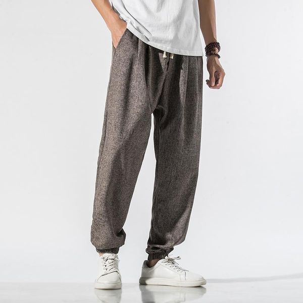 pants privathinker summer large size men cotton linen pants solid color chinese style casual harem pants new male loose trousers, Black
pants privathinker summer large size men cotton linen pants solid color chinese style casual harem pants new male loose trousers, Black