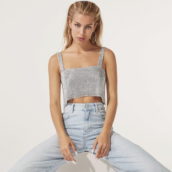 camisoles tanks square collar sleeveless backless cold flash metal crystal short elegant ladies birthday party 230503, Black;white
camisoles tanks square collar sleeveless backless cold flash metal crystal short elegant ladies birthday party 230503, Black;white