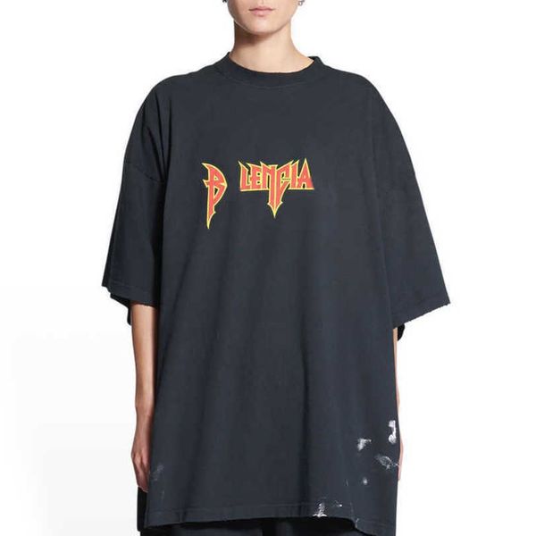 designer t shirt shirt high end version house printed sleeve t-shirt personalized loose tee, White;black
designer t shirt shirt high end version house printed sleeve t-shirt personalized loose tee, White;black