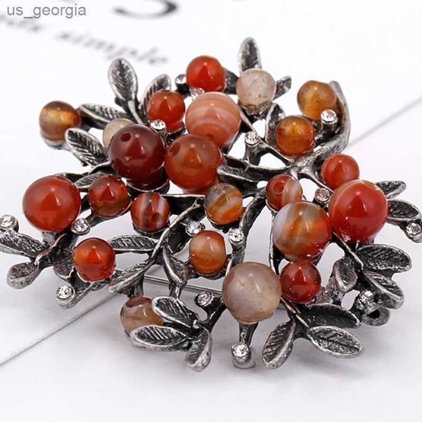 pins brooches new natural stone plant leaf bouquet metal brooches scarf pins fashion vintage wedding accessories for women, Gray
pins brooches new natural stone plant leaf bouquet metal brooches scarf pins fashion vintage wedding accessories for women, Gray