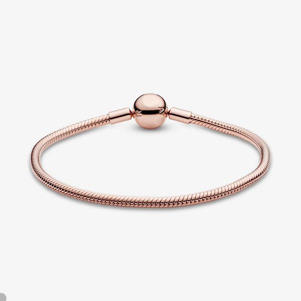 18k rose gold snake chian charm bracelet for pandora 925 sterling silver hand chain party jewelry for women mens authentic beads charms brac, Golden;silver
18k rose gold snake chian charm bracelet for pandora 925 sterling silver hand chain party jewelry for women mens authentic beads charms brac, Golden;silver