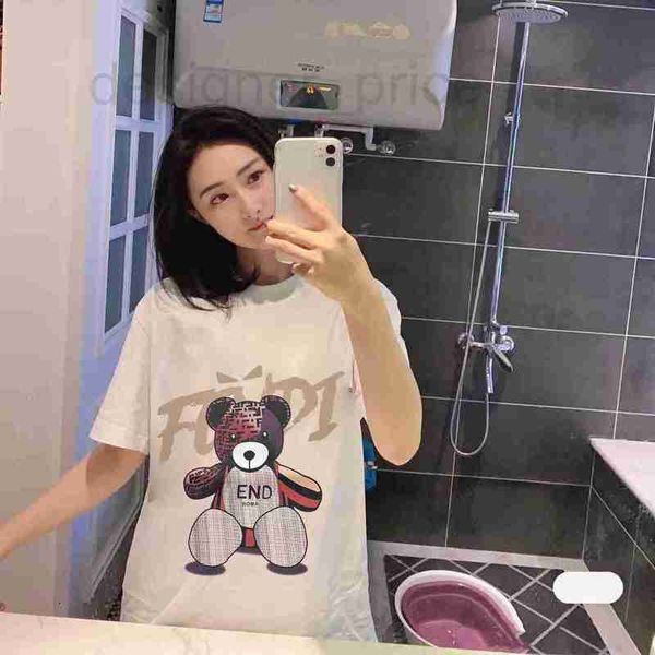 women's t-shirt designer new product in spring and summer of 2023, lovers' letter doll, bear print, round neck, short sleeve t-shi, White
women's t-shirt designer new product in spring and summer of 2023, lovers' letter doll, bear print, round neck, short sleeve t-shi, White
