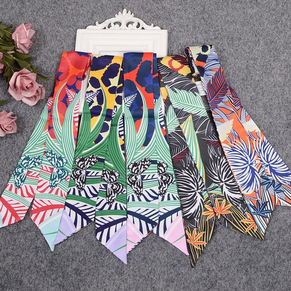 spring and autumn new emulation silk scarf all-match twill silk tied bag handle ribbon thin strip small silk ribbon scarf, Blue;gray
spring and autumn new emulation silk scarf all-match twill silk tied bag handle ribbon thin strip small silk ribbon scarf, Blue;gray