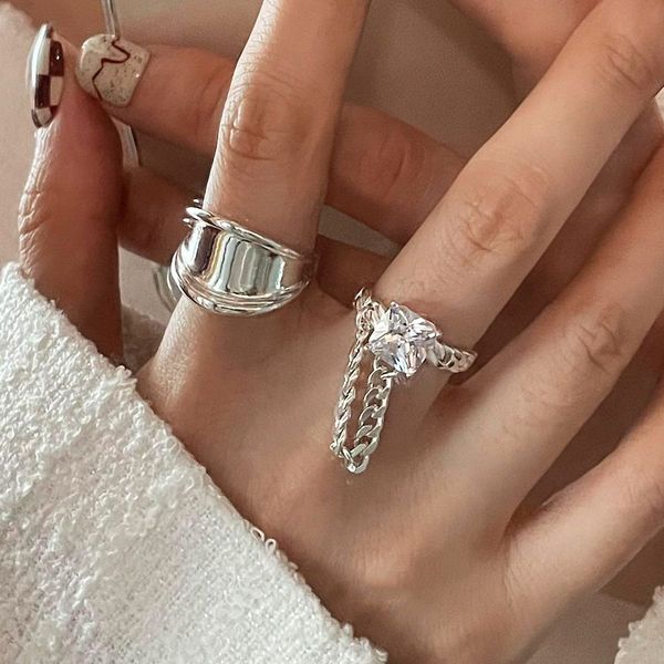 friengship rings unique engagement rings promise rings chain ring female ruffled gemstone silver forefinger ring ins cool breeze opening adj
friengship rings unique engagement rings promise rings chain ring female ruffled gemstone silver forefinger ring ins cool breeze opening adj