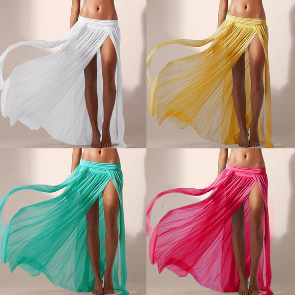 skirts summer beach bikini cover ups wrap mesh skirt for women solid colors elastic side split maxi bathing suit dress 230503, Black
skirts summer beach bikini cover ups wrap mesh skirt for women solid colors elastic side split maxi bathing suit dress 230503, Black