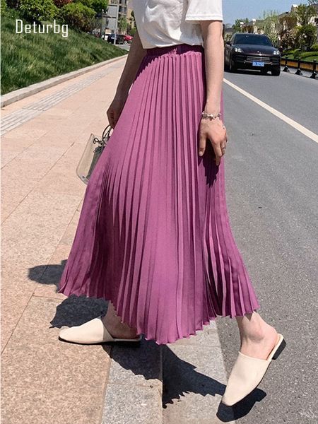 skirts womens chic pleated swing long skirt with liner korean fashion kawaii elastic high waist ol chiffon shirring mermaid skirts k77 23050, Black
skirts womens chic pleated swing long skirt with liner korean fashion kawaii elastic high waist ol chiffon shirring mermaid skirts k77 23050, Black