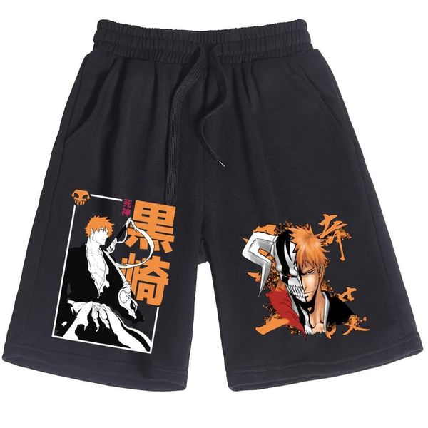 men's shorts manga shorts anime bleach kurosaki cropped trousers ichigo harajuku loose inoue orihim beach cotton short pants y2k men 23, White;black
men's shorts manga shorts anime bleach kurosaki cropped trousers ichigo harajuku loose inoue orihim beach cotton short pants y2k men 23, White;black