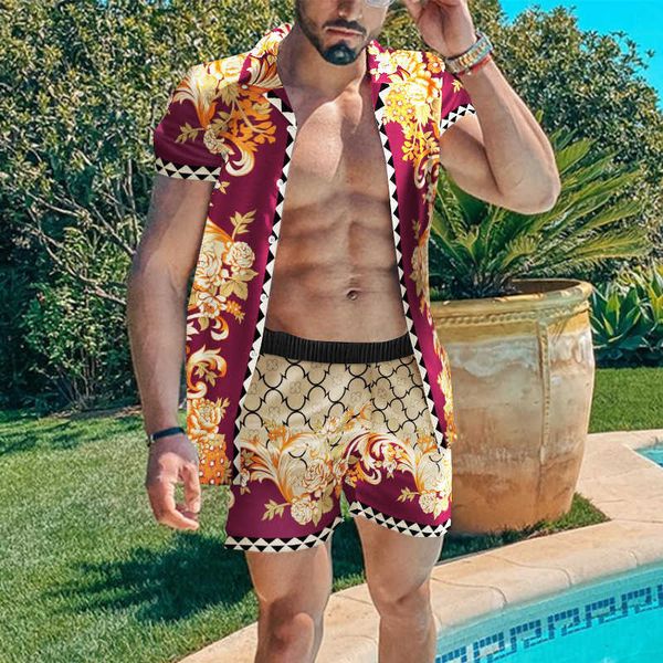 men's casual shirts fashion haiian print short sleeve shirt sets men summer beach flower shirt suit man casual twopieces set j230503, White;black
men's casual shirts fashion haiian print short sleeve shirt sets men summer beach flower shirt suit man casual twopieces set j230503, White;black