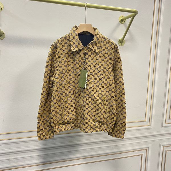 22ss spring new brand men's men ladies designer casual fashion formal outerwear reversible jacket khaki black ncps, Black;brown
22ss spring new brand men's men ladies designer casual fashion formal outerwear reversible jacket khaki black ncps, Black;brown