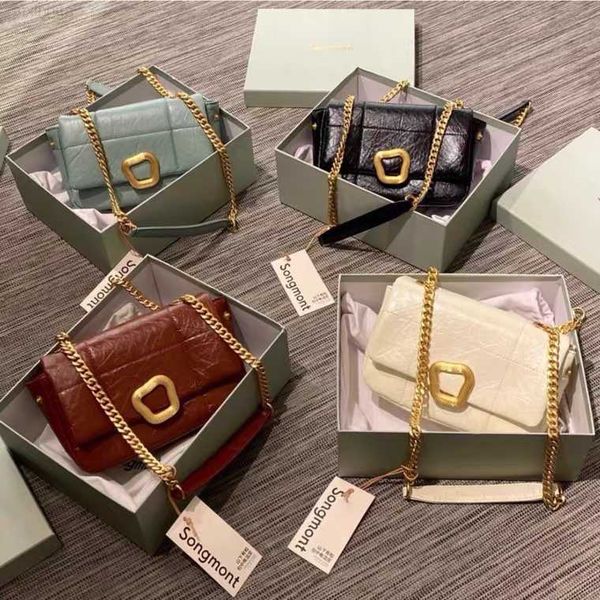 song songmont23 new chocolate one cross shoulder handheld underarm chain fragrant small square soft bag
song songmont23 new chocolate one cross shoulder handheld underarm chain fragrant small square soft bag