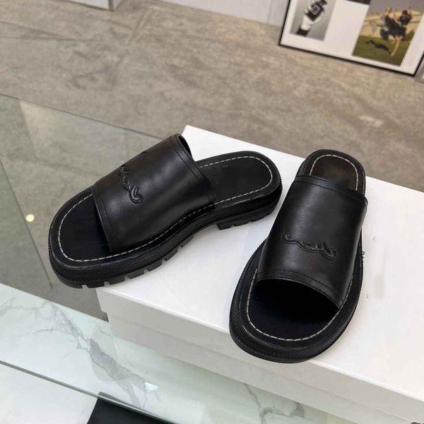 designer platform sandals women heel leather slippers platform celins slide rubber sandal summer fashion sdfgsf, Black
designer platform sandals women heel leather slippers platform celins slide rubber sandal summer fashion sdfgsf, Black