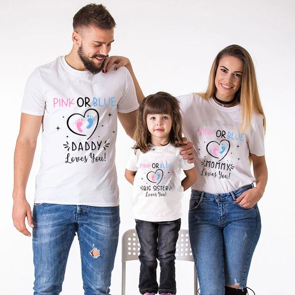 family matching outfits mother dad love you clothes pink or blue letter print t shirts big brother sister custom 230504
family matching outfits mother dad love you clothes pink or blue letter print t shirts big brother sister custom 230504