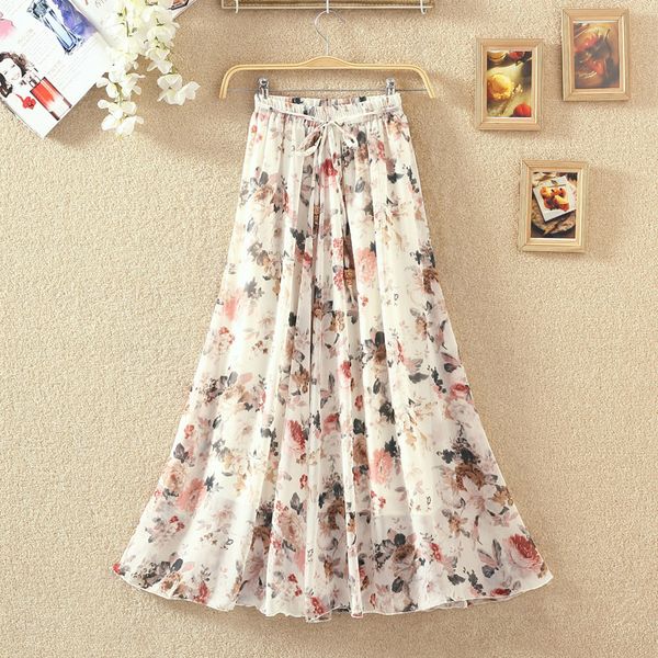 skirts multicolor lace-up fashion a-line floral skirts womens freshthin chiffon long skirt bohemian beach pleated long skirt 230504, Black
skirts multicolor lace-up fashion a-line floral skirts womens freshthin chiffon long skirt bohemian beach pleated long skirt 230504, Black