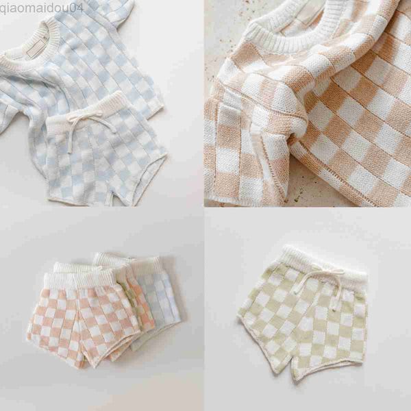 clothing sets checked in t shirts and short pants resort knitwear kid summer kniting sets children casual beach aa230504, White
clothing sets checked in t shirts and short pants resort knitwear kid summer kniting sets children casual beach aa230504, White