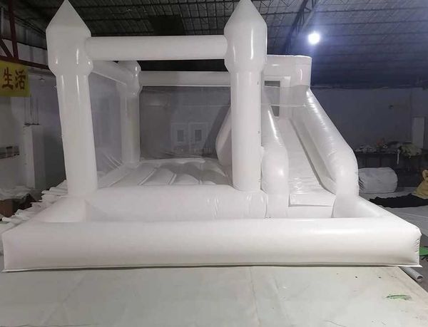 playhouse pvc jumper inflatable wedding white bounce combo castle with slide and ball pit jumping bed bouncy castle pink bouncer h1596904
playhouse pvc jumper inflatable wedding white bounce combo castle with slide and ball pit jumping bed bouncy castle pink bouncer h1596904
