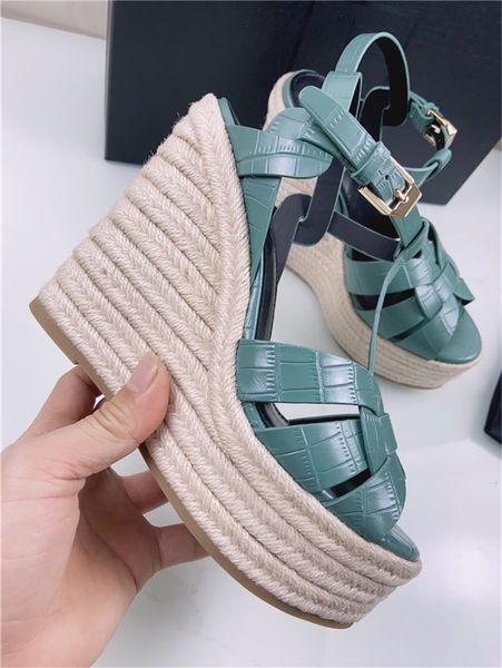 designer luxury tribute 85 periwinkle blue wedge sandals cork platform shoes genuine leather with box, Black
designer luxury tribute 85 periwinkle blue wedge sandals cork platform shoes genuine leather with box, Black