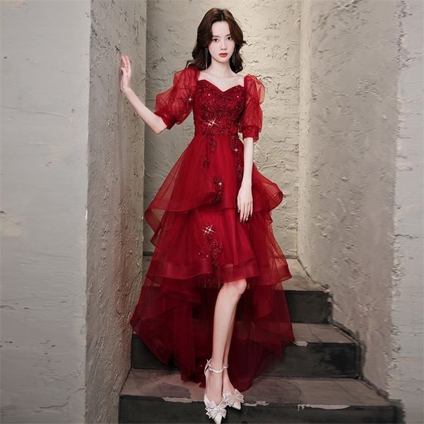 party dresses wyhs-130#evening dress toast dress bride wine party prom princess dress small girl short front long back 230504, White;black
party dresses wyhs-130#evening dress toast dress bride wine party prom princess dress small girl short front long back 230504, White;black