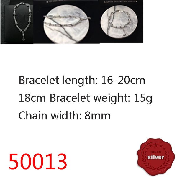 50013 popular european and american bracelets retro fashion 925 sterling silver cross tailflower bracelet couple fashion accessories, Golden;silver
50013 popular european and american bracelets retro fashion 925 sterling silver cross tailflower bracelet couple fashion accessories, Golden;silver