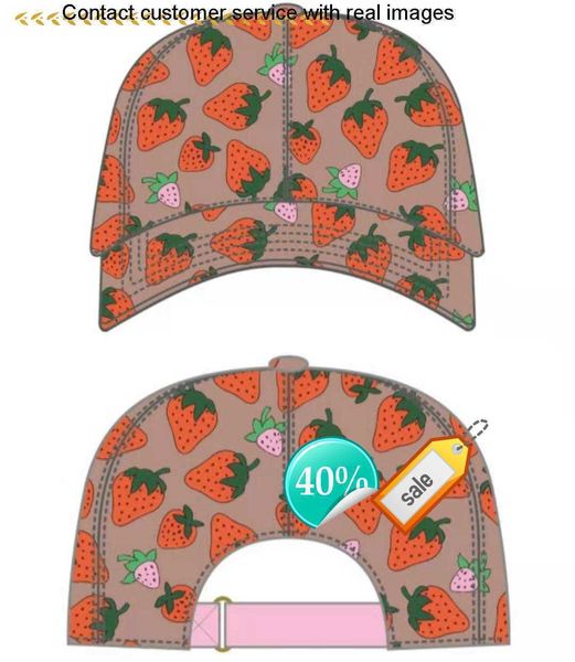 2023year833High quality strawberry baseball caps man's cotton cactus classic letter Ball caps summer women sun hats outdoor adjustable Snapback Cap girl2
2023year833High quality strawberry baseball caps man's cotton cactus classic letter Ball caps summer women sun hats outdoor adjustable Snapback Cap girl2