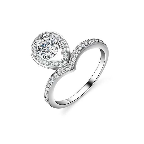 wedding rings dmy manufacturer four prong mosaic pure 925 sterling silver jewellery round brilliant cut dvvs pear moissanite gemstone ring, Slivery;golden
wedding rings dmy manufacturer four prong mosaic pure 925 sterling silver jewellery round brilliant cut dvvs pear moissanite gemstone ring, Slivery;golden