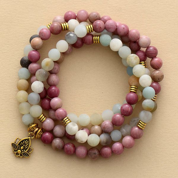chokers spiritual 108 beads malas 6mm natural stones reiki lotus charm energy necklaces elastic meditation yoga bracelet dropship 230503, Golden;silver
chokers spiritual 108 beads malas 6mm natural stones reiki lotus charm energy necklaces elastic meditation yoga bracelet dropship 230503, Golden;silver