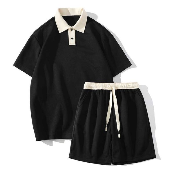 men's casual shirts 2 buttons turndown collar men's tshirt elastic waist shorts man set 3 colors j230503, White;black
men's casual shirts 2 buttons turndown collar men's tshirt elastic waist shorts man set 3 colors j230503, White;black