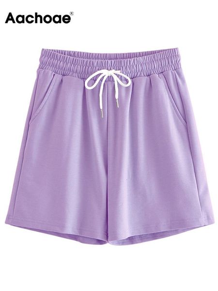 women's shorts aachoae summer pure casual shorts women drawstring loose sports shorts female home style lady bottoms pantalones de muje, White;black
women's shorts aachoae summer pure casual shorts women drawstring loose sports shorts female home style lady bottoms pantalones de muje, White;black