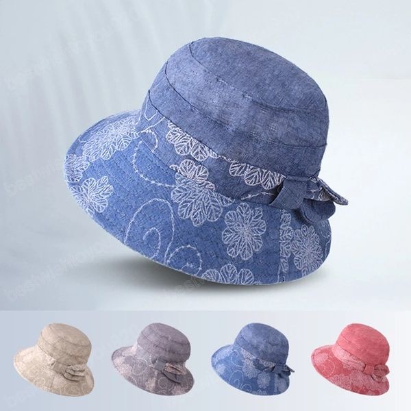 summer breathable bucket sun hat women foldable bow large brim outdoor travel beach sunscreen hat female cap, Blue;gray
summer breathable bucket sun hat women foldable bow large brim outdoor travel beach sunscreen hat female cap, Blue;gray