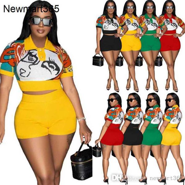 designer womens clothing casual tracksuits two piece outfits 2023 fashion printed polo collar cashmere thread spliced short sleeve shorts se, Gray
designer womens clothing casual tracksuits two piece outfits 2023 fashion printed polo collar cashmere thread spliced short sleeve shorts se, Gray