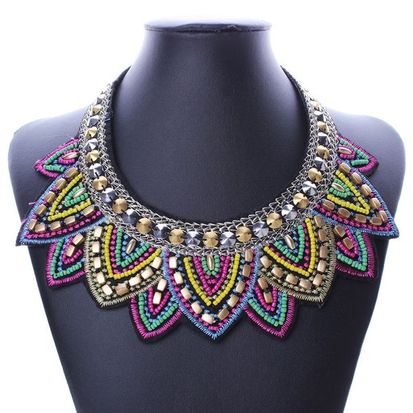 chokers colorful fashion leaf resin short women collar choker necklace statement jewelry nk503 230503, Golden;silver
chokers colorful fashion leaf resin short women collar choker necklace statement jewelry nk503 230503, Golden;silver