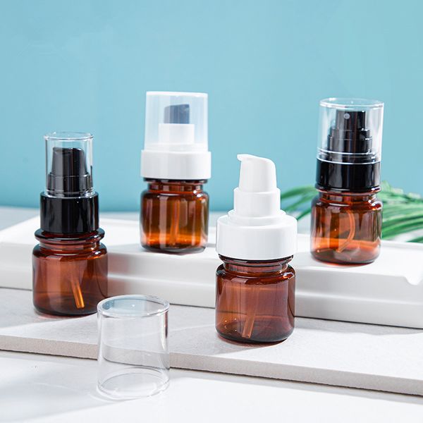 100pcs 40ml amber plastic empty refillable bottle black white spray lotion pump clear lid cover packaging container
100pcs 40ml amber plastic empty refillable bottle black white spray lotion pump clear lid cover packaging container